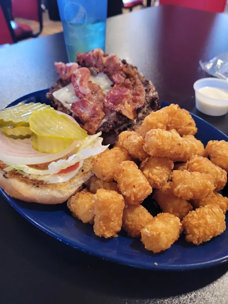 Cheeseburger and French Fries